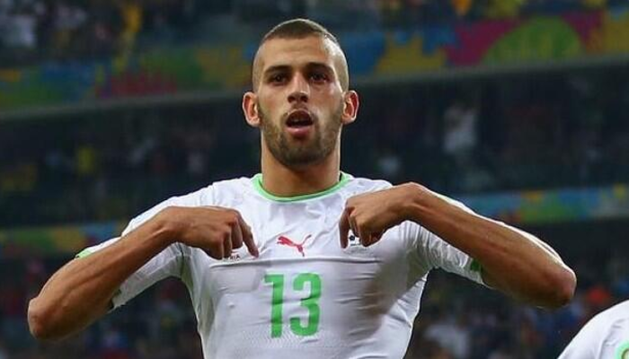 سليماني يسجل أربعة أهداف في مرمى الجزائر بثمانية أهداف أمام جيبوتي