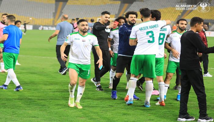 Al Masry sensationally win CAFCC quarterfinal first leg over RS Berkane  despite two red cards - Pan-Africa Football